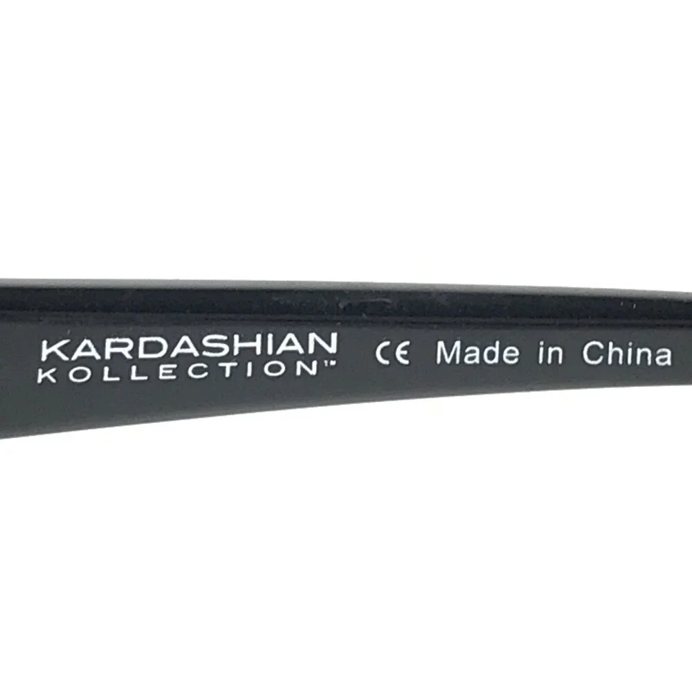 Kardashian Kollection KK-05 COL.104 Eyeglasses Frames Black Round 54-17-135